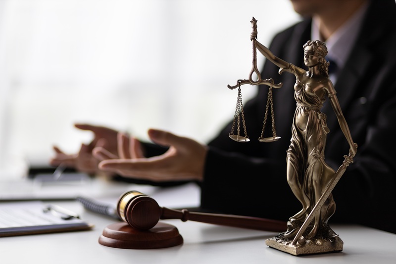 Estate litigation attorney discussing a disputed estate matter involving wills, trusts, or inheritance rights.