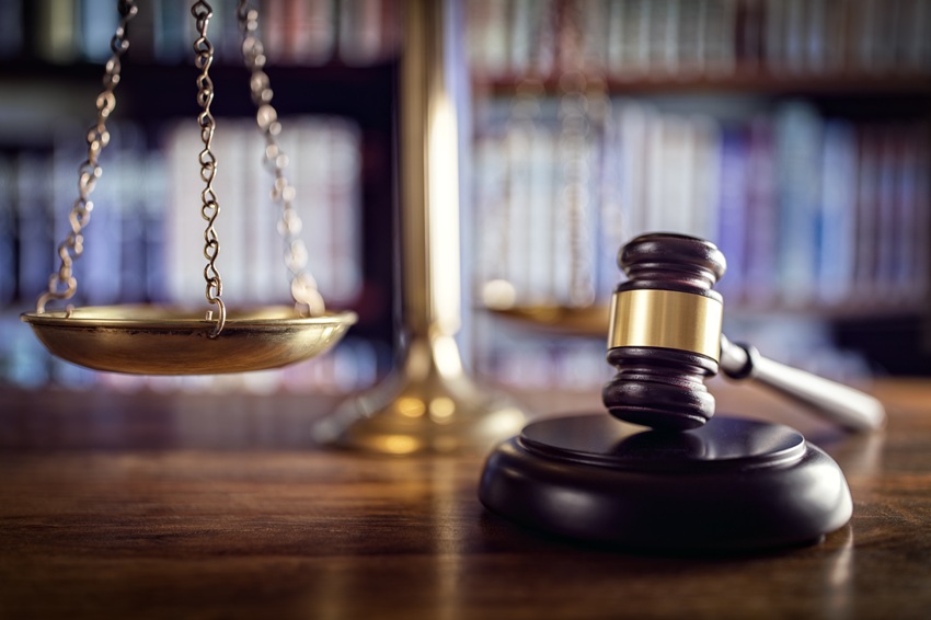 Gavel and scales representing civil litigation and courtroom advocacy in Pennsylvania